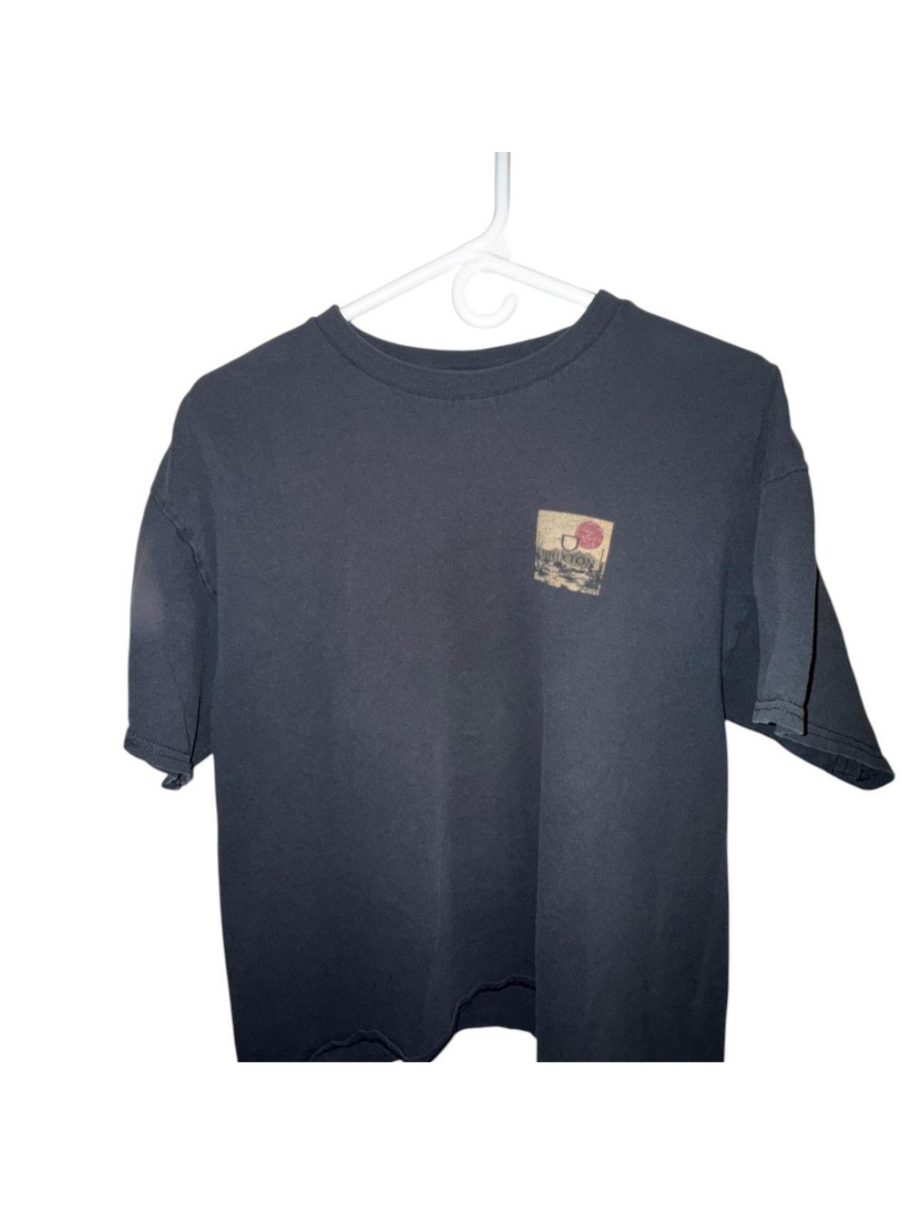 Brixton Black Desert Print Tee Size L